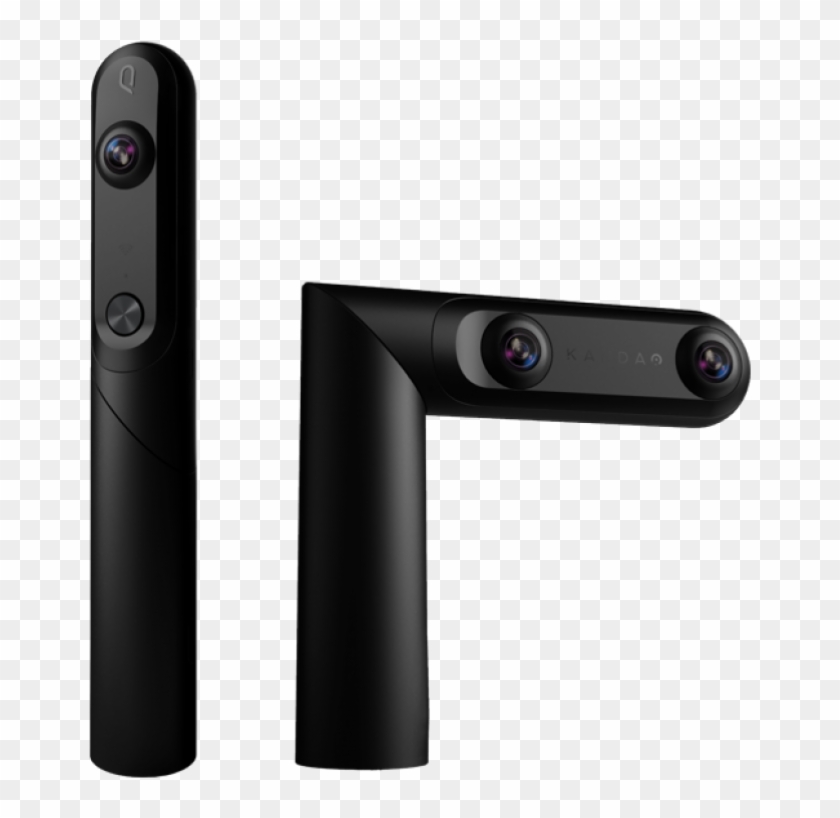 The Qoocam 360 Degree Camera Hinges In The Middle To - Camera Clipart