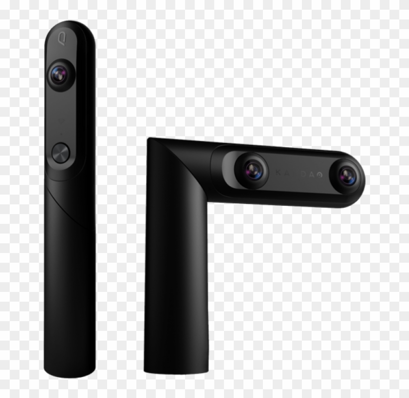 The Qoocam 360 Degree Camera Hinges In The Middle To - Camera Clipart #3595394
