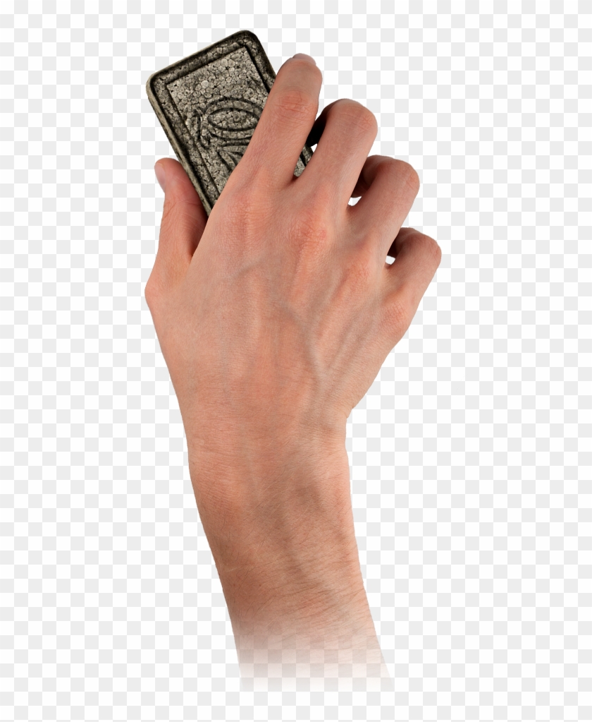 Eraser - Hand With Eraser Png Clipart