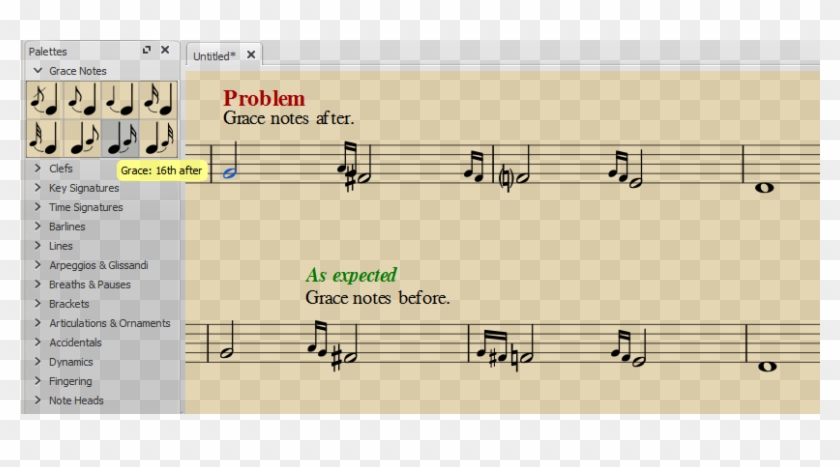 Grace - Grace Notes Arpeggios Clipart