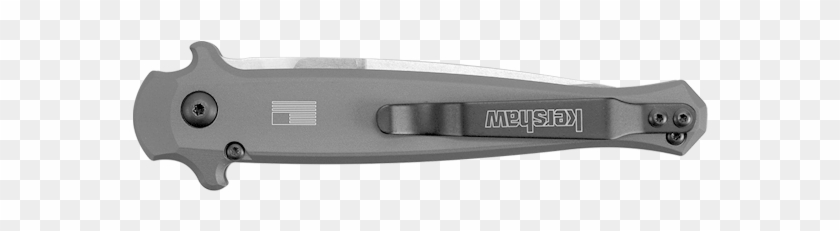Kershaw Knives Launch 8 Stiletto Auto Gray And Carbon - Kershaw Launch 8 Clipart #3596386