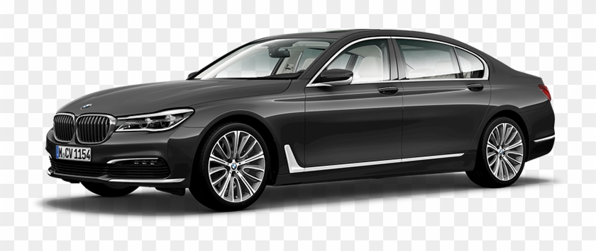 Bmw 7 Series Sedan - Bmw 750li 2018 Black Clipart #3596617