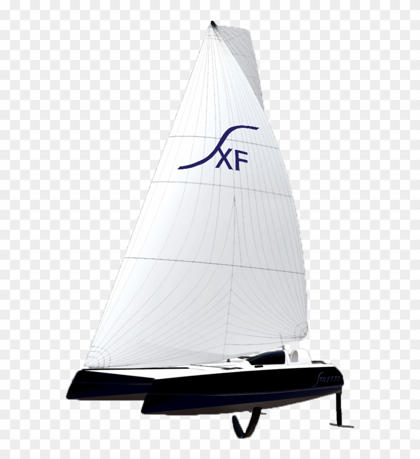 Sailboat Png Catamaran - Dinghy Sailing Clipart #3596620