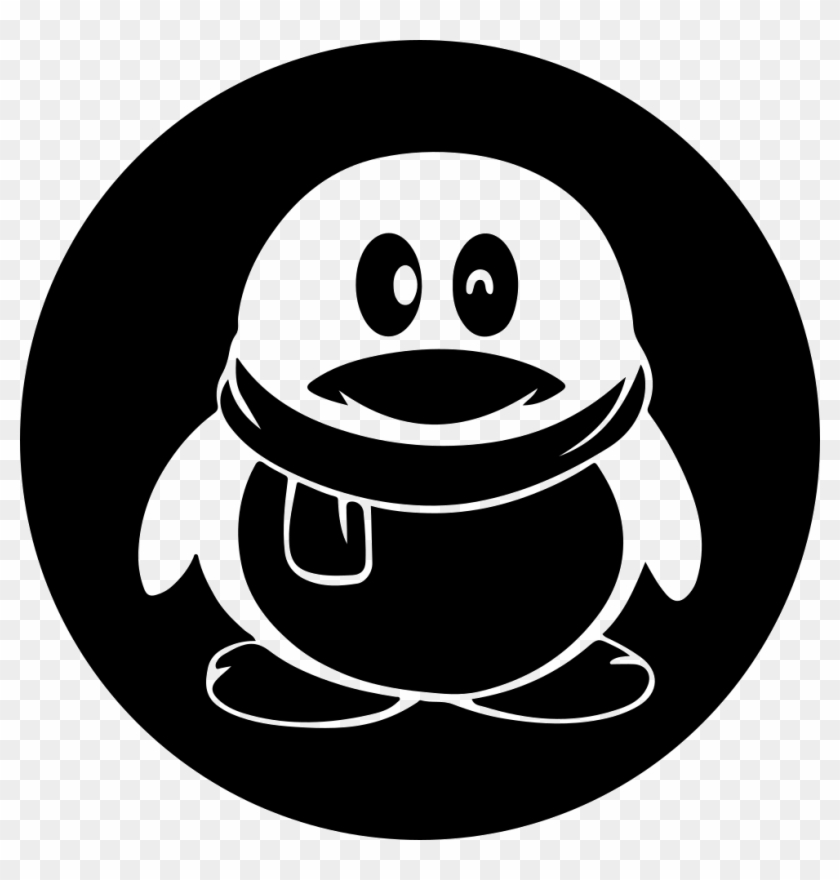 Qq Social Logo Of A Penguin Comments - Qq Logo Clipart