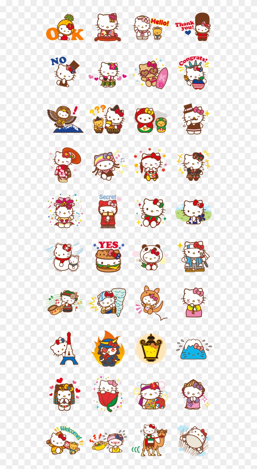 Kakao Talk Icons 13005 Free Amp Premium Icons On Iconfinder,kakaotalk - Hello Kitty Around The World Clipart #3596941