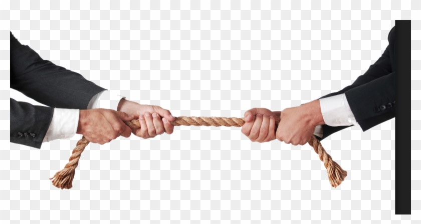 Negotiation Free Download Png - Business Tug Of War Clipart