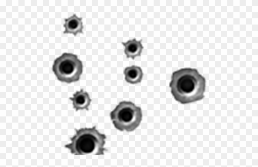 Bullet Hole Clipart Metal - Roblox Bullet Holes T Shirt - Png Download