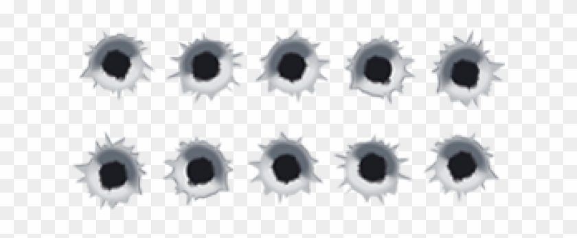 Bullet Hole - Bullet Hole Vector Png Clipart #3597708