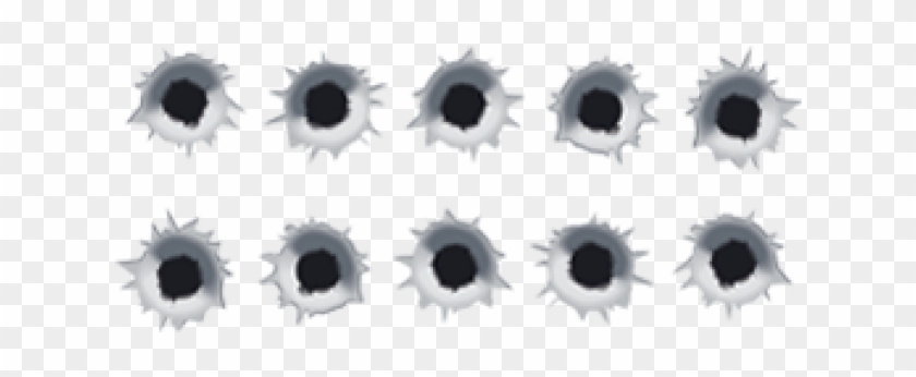 Bullet Hole - Bullet Hole Vector Png Clipart