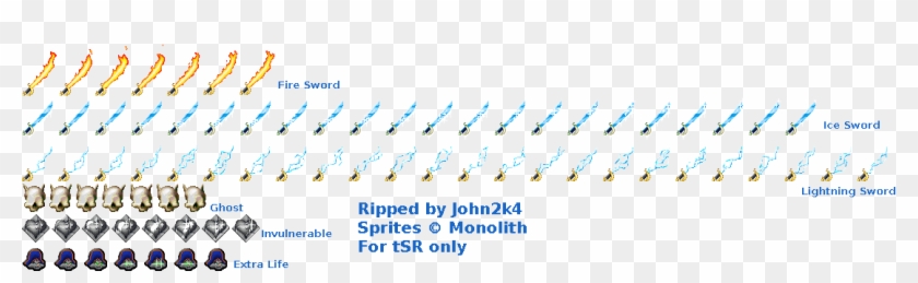 Captainclaw Objects Powerups ] - Captain Claw Font Sprites Clipart