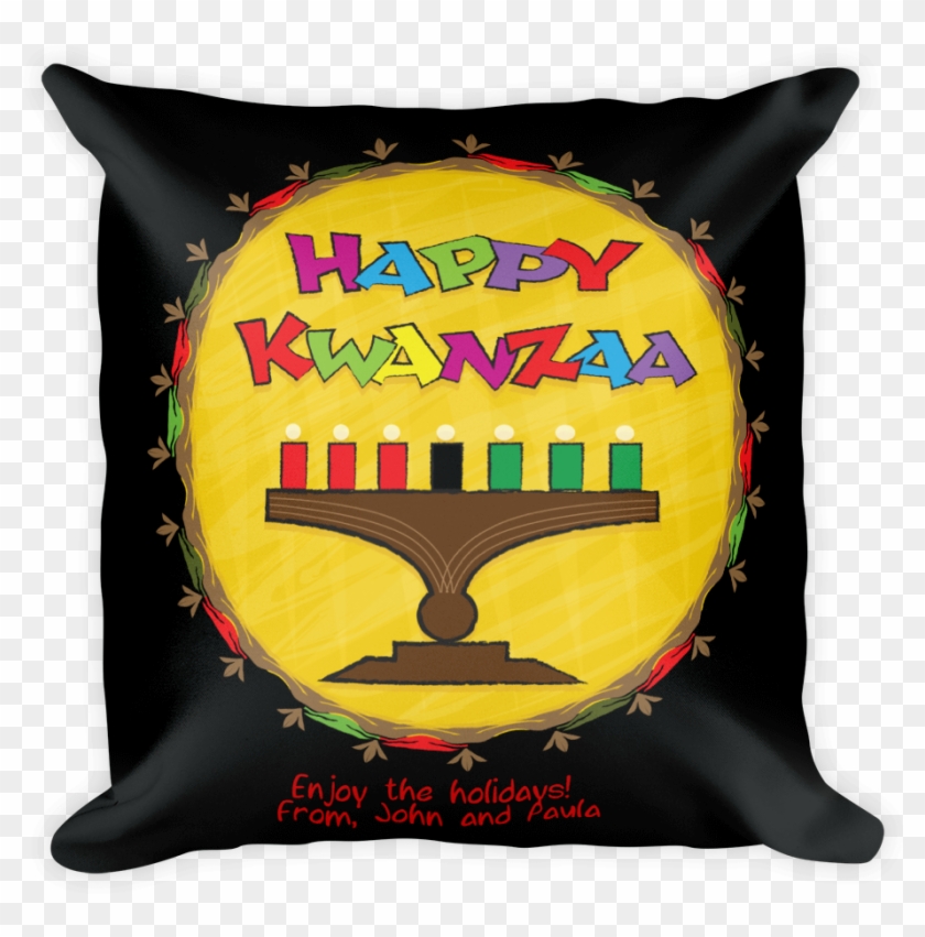 Kwanzaa Circle Kwanzaa Pillow - Kwanzaa Clip Art - Png Download #3598530