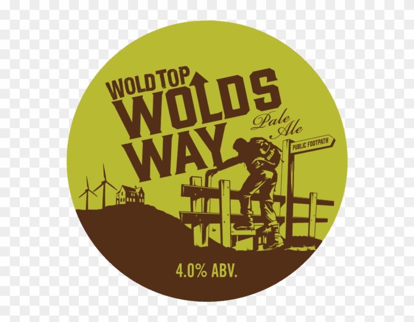 Wold Top Wolds Way - Graphic Design Clipart