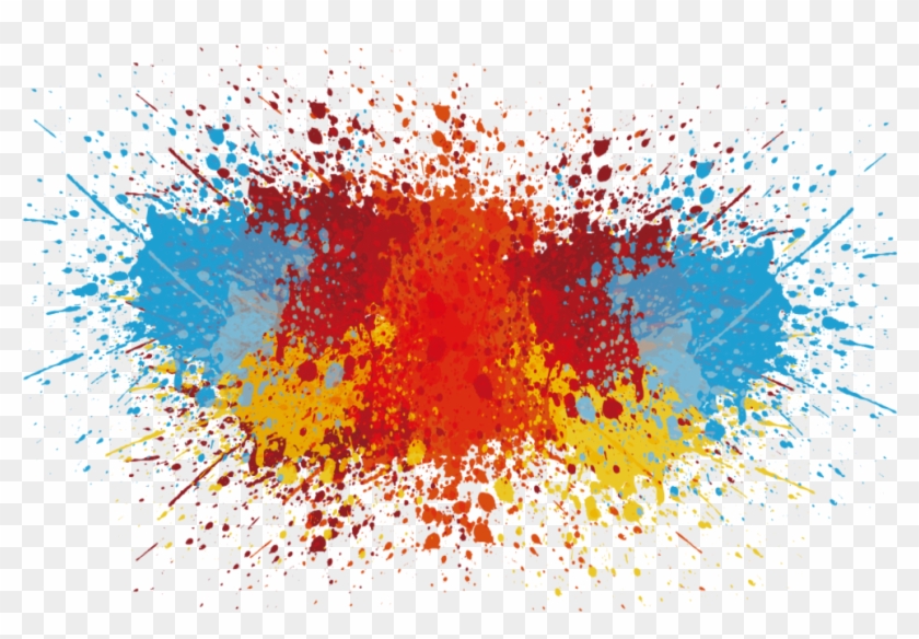 #mq #blue #red #paint #splash - Splash Color Png Clipart