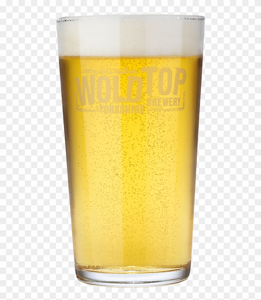Wold Top Brewery - Pint Glass Clipart