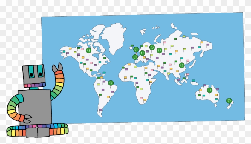 Over 13,000 Code Clubs Have Opened Around The World - Code Club World Clipart