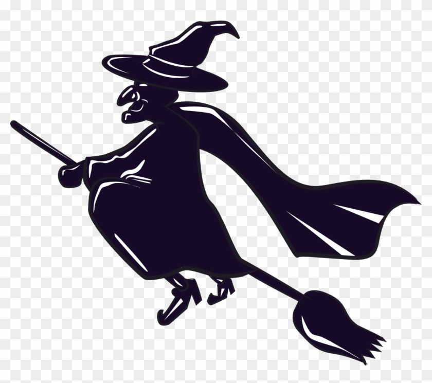 Catwoman Clipart Claw - Witch On A Broomstick Clipart - Png Download #360110