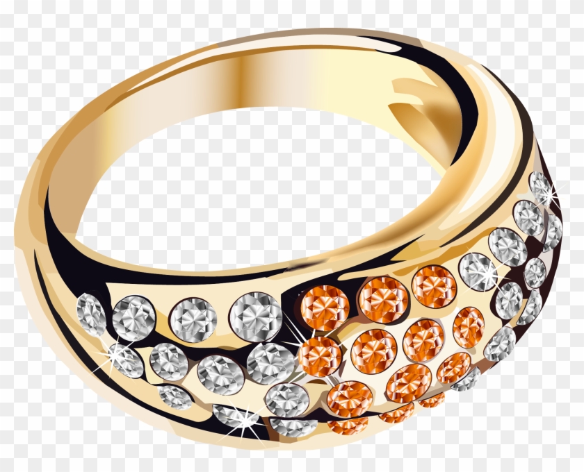Gold Ring Png Clipart #361034