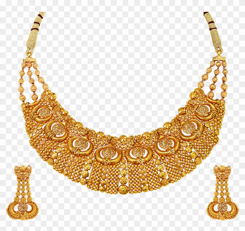 Gold Necklace Tanishq Png Clipart #361298