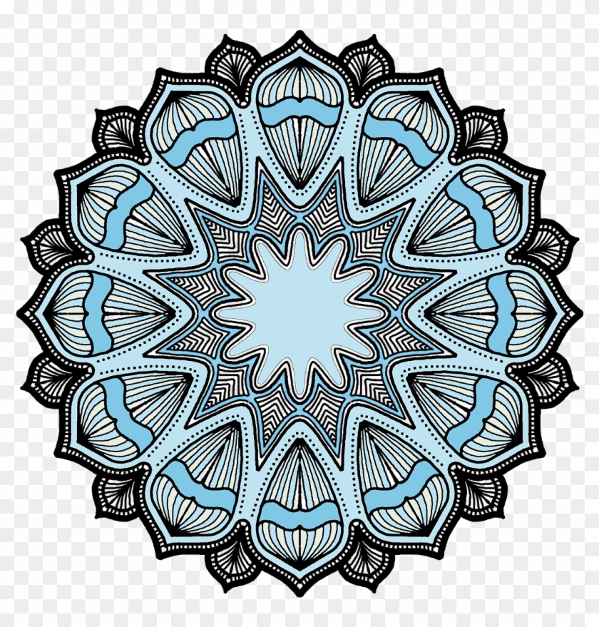 Mandala, Lines, Pattern, Shape, Line, Geometry, White - Lock Tavern Logo Clipart