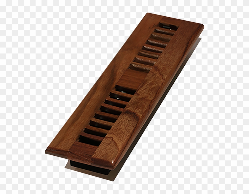 2″x12″ Heritage Wood Floor Register Natural Cherry - Plywood Clipart #362143