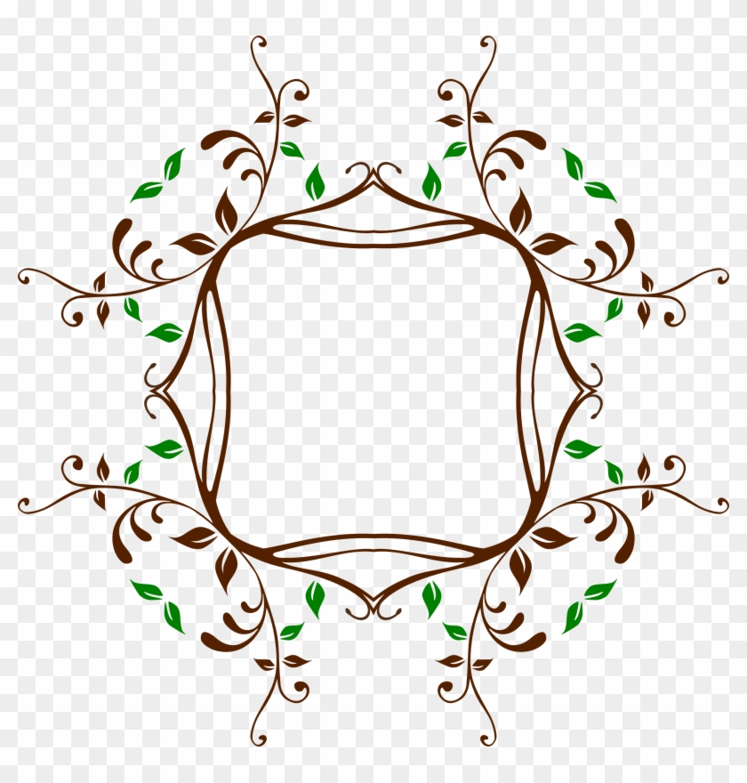 Leafy Vine Clipart Royalty - Clip Art - Png Download