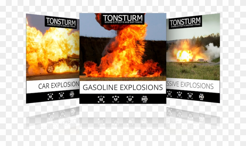 Explosion Bundle - Flame Clipart