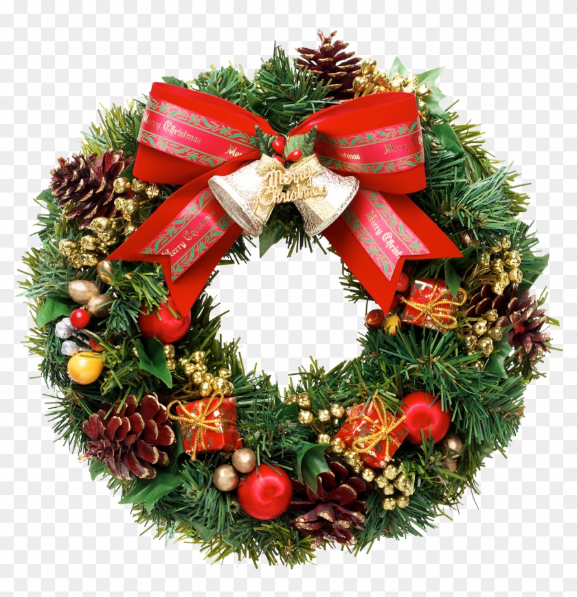 12 Christmas Psd Garland Border Images Free - Christmas Clipart #362801