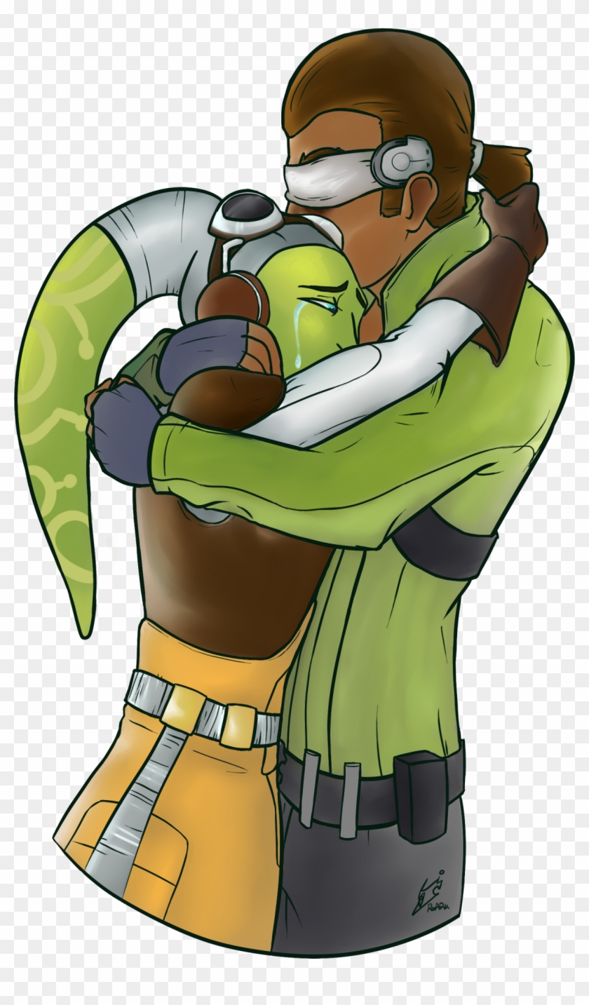 Let The Tears Flow - Star Wars Rebels Hugging Clipart #362803