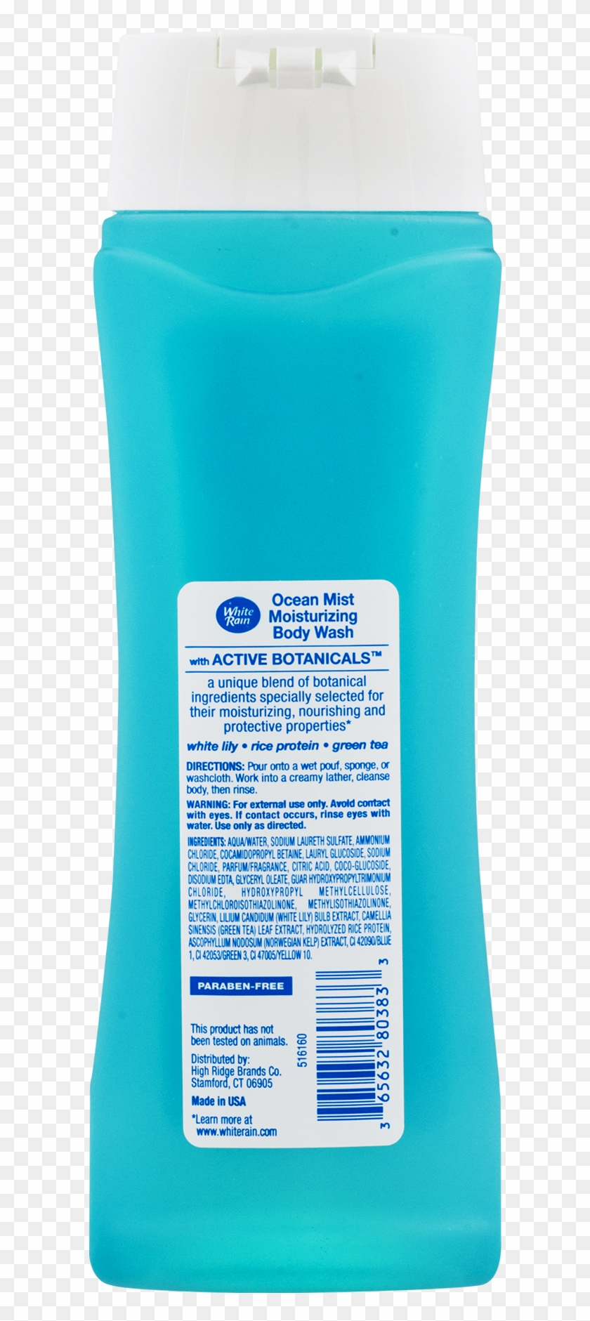 White Rain For Men 3 In 1 Wash Cool Ocean Wave - Lotion Clipart
