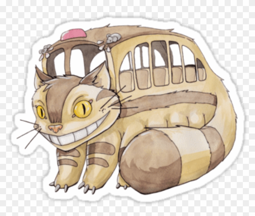 Free Png Download My Neighbor Totoro Png Images Background - Totoro Cat Bus Drawing Clipart #363310