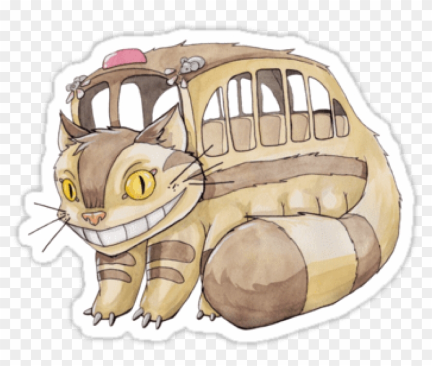 Free Png Download My Neighbor Totoro Png Images Background - Totoro Cat Bus Drawing Clipart