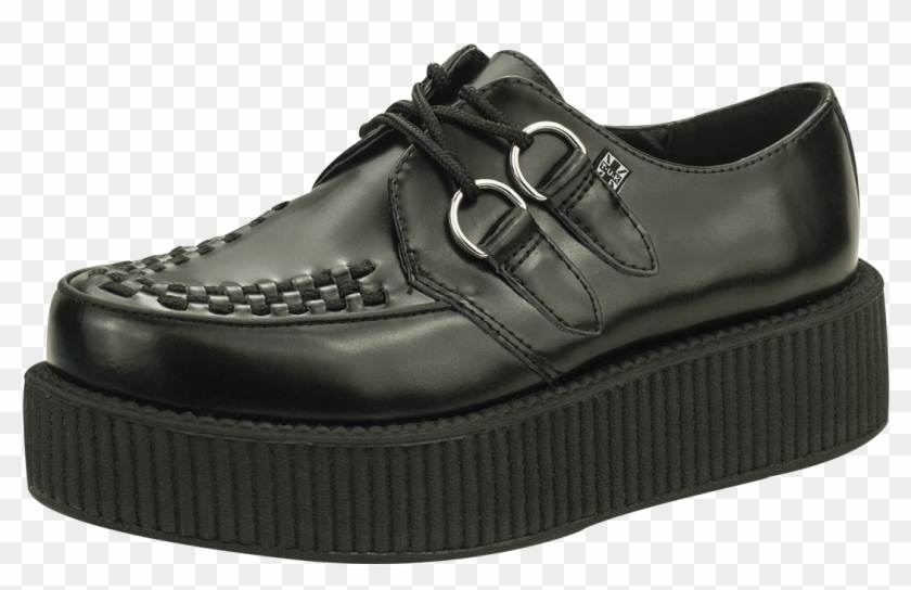 Black Leather Viva Creeper Clipart #363371