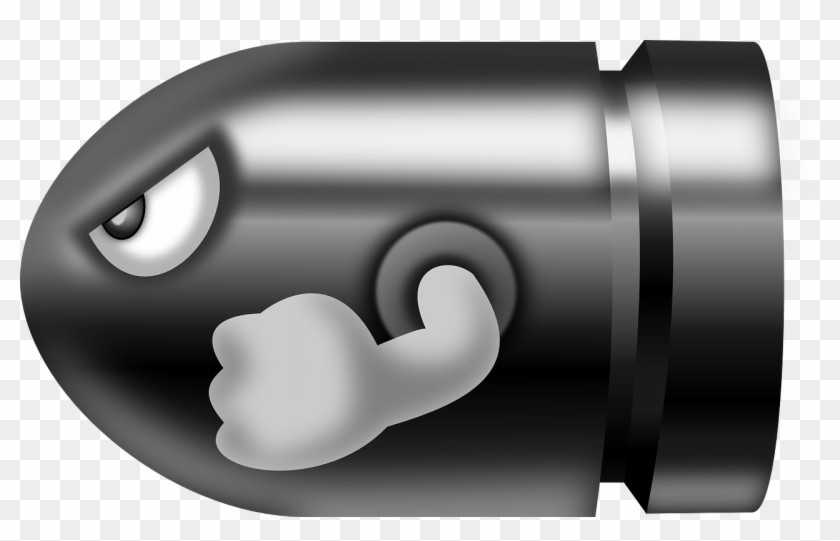 Celebratory Gun Fire - Bullet Bill Clipart