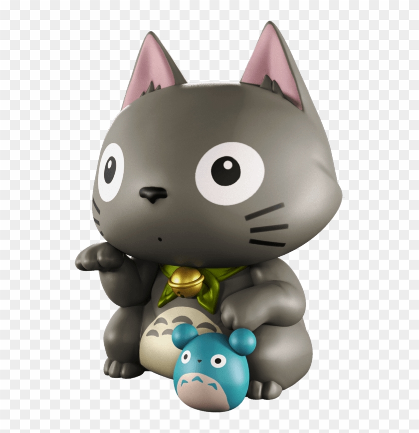 Toshi Neko- Nekoro By Clogtwo X Mighty Jaxx Totoro - Cartoon Clipart #363515