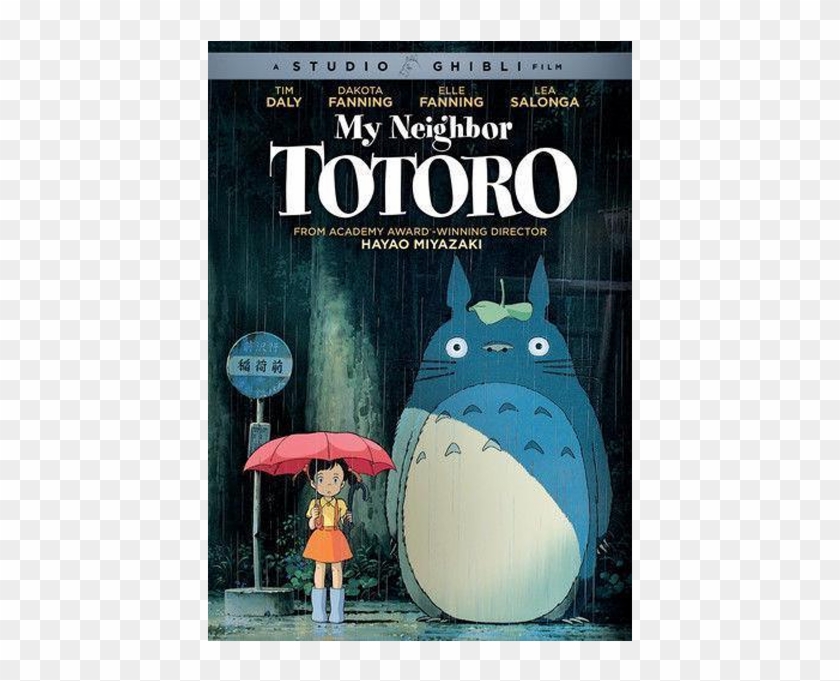 Anime My Neighbor Totoro Dvd - Totoro Dvd Clipart