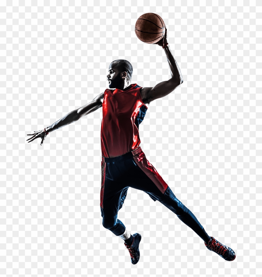 Courtflex - Person Dunking A Basketball Clipart