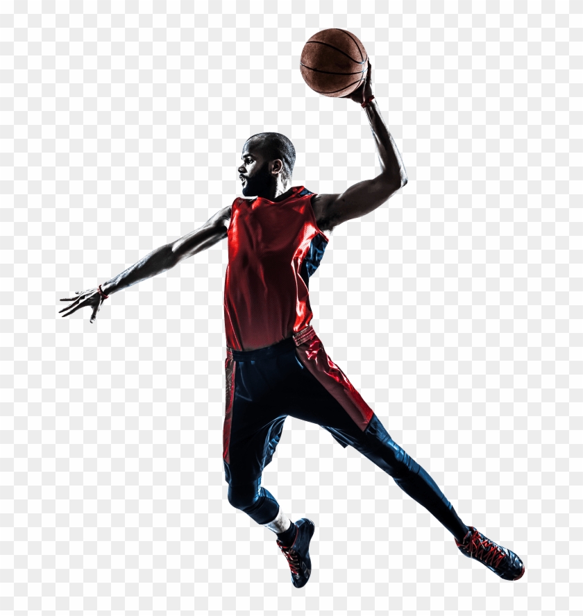 Courtflex - Person Dunking A Basketball Clipart #363548