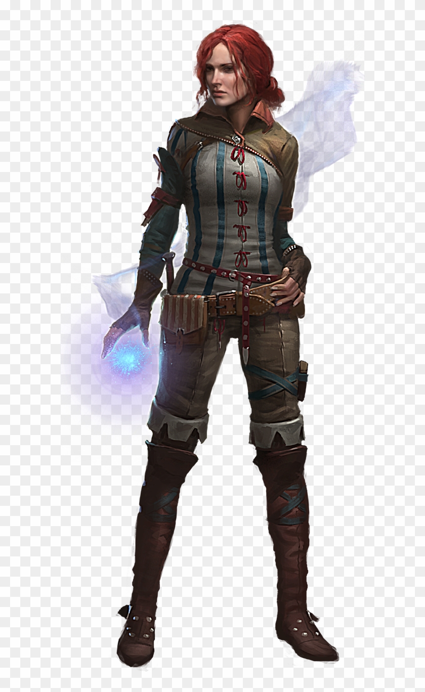 D&d Half Elf Warlock Clipart