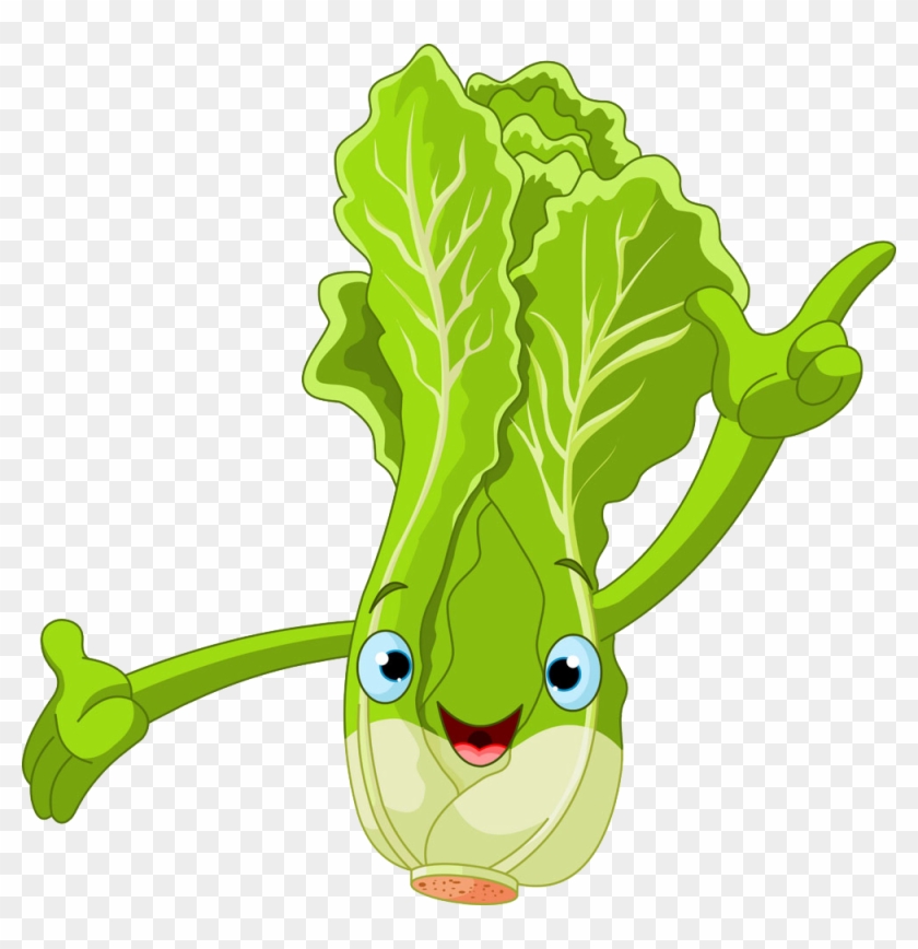 Graphic Download Cartoon Royalty Free Clip Art Chinese - Lettuce Clip Art - Png Download #363907