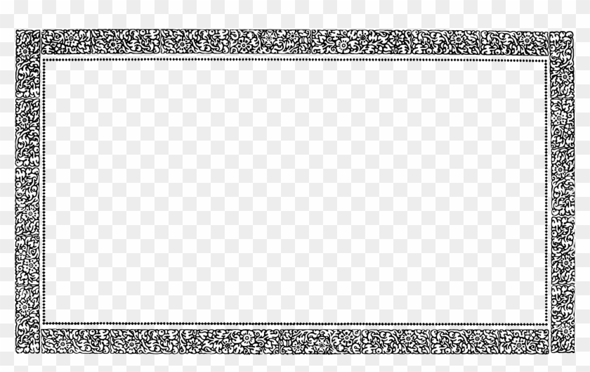 Vintage Border Frame Png Pic - Clip Art Transparent Png #363993