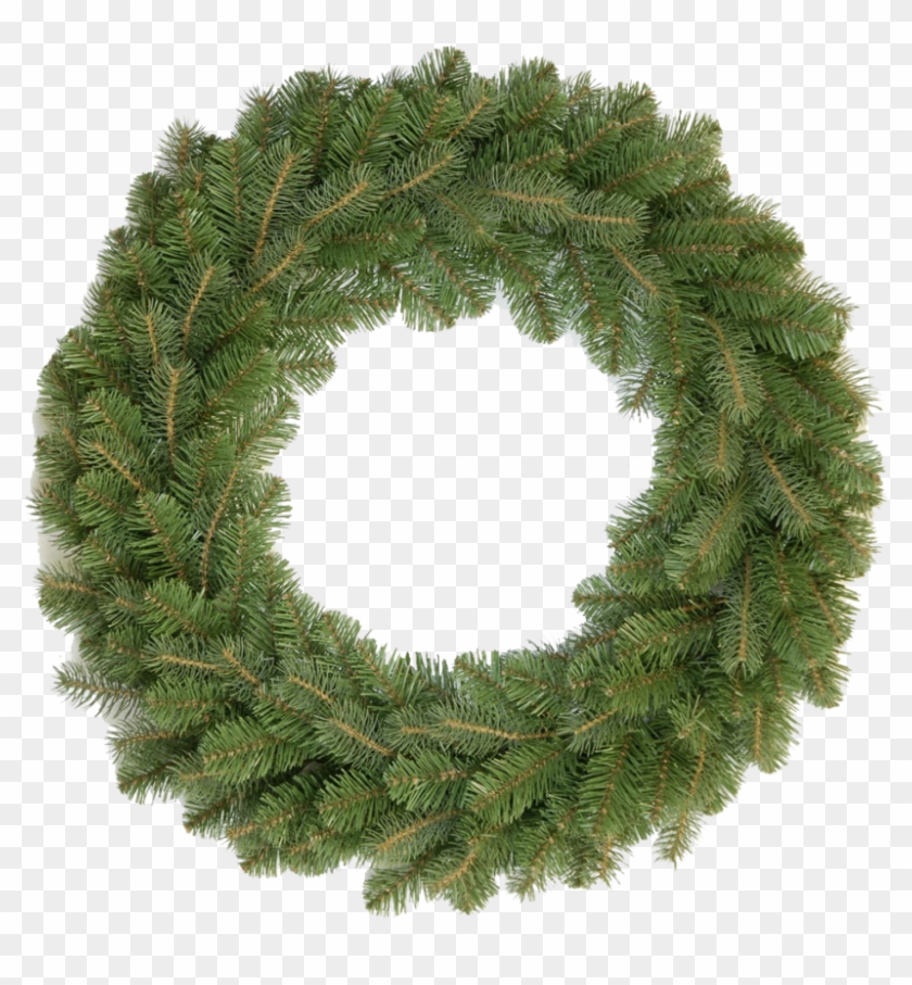 Christmas Wreath Png Photo Vector, Clipart, Psd Peoplepng - Венок Хвойный Transparent Png #364229