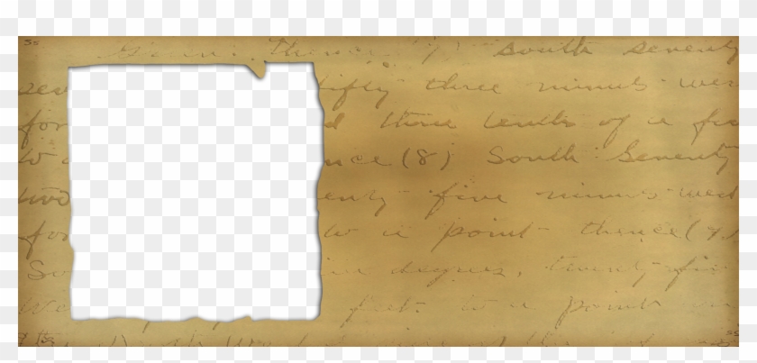 Old Paper No10 Card Front - Old Paper Frame Png Clipart #364298