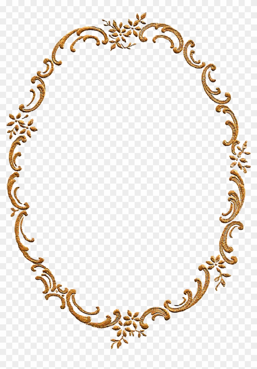 Gold Frames Design Png Clipart #364601