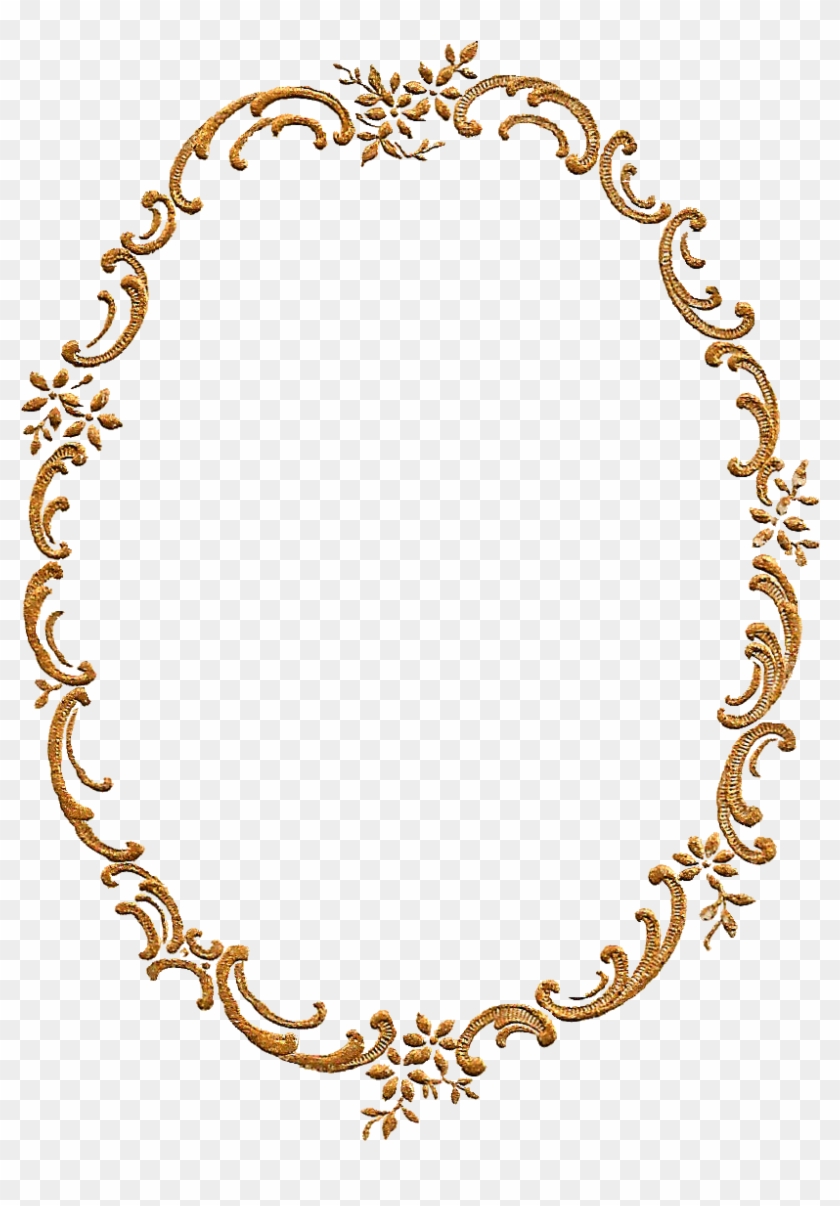 Gold Frames Design Png Clipart