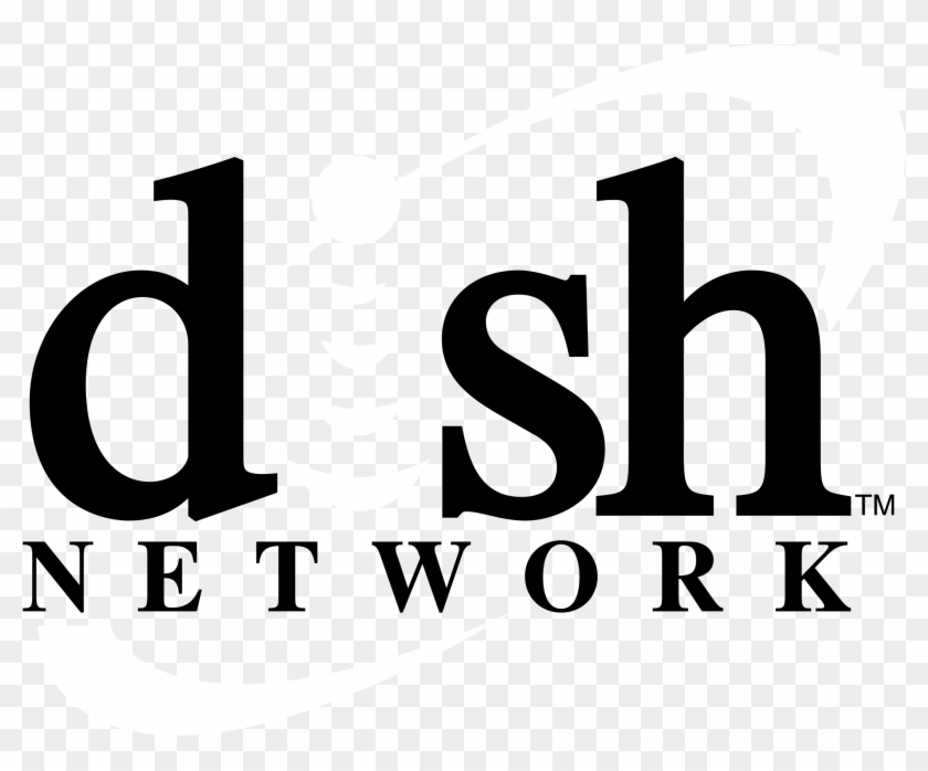 Dish Network Logo Black And White - Dish Network Clipart #364693