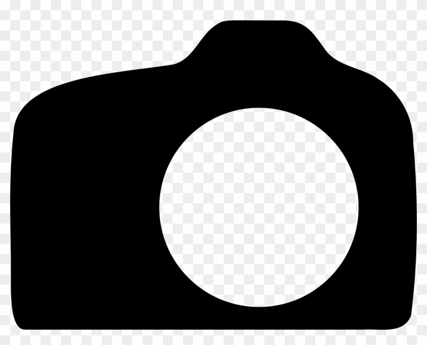 Camera Clipart Camera Lens - Vector Dslr Logo Black - Png Download