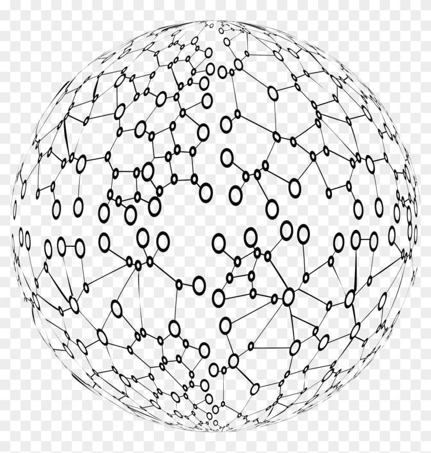 Big Image - Network Globe Png Clipart #364822
