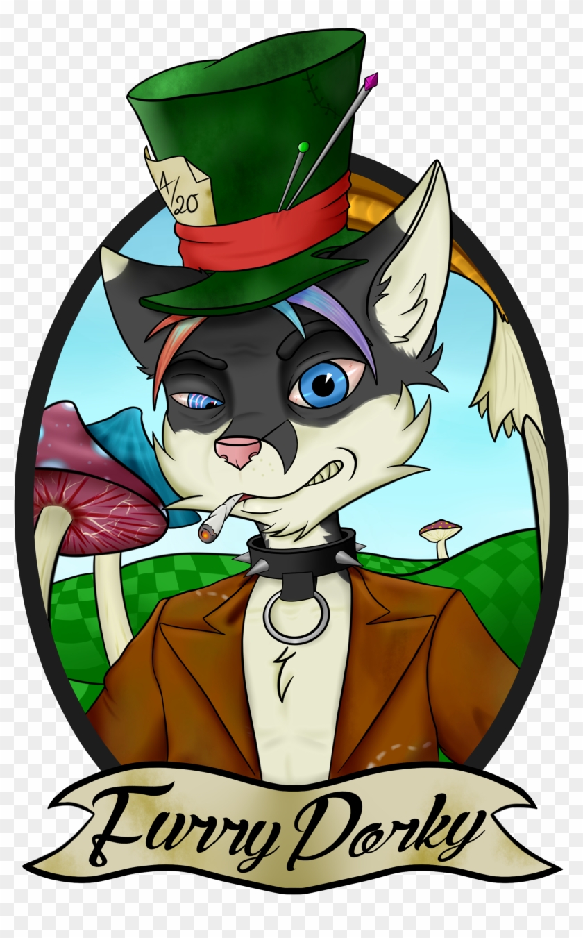 Porky The Mad Hatter Clipart #364923