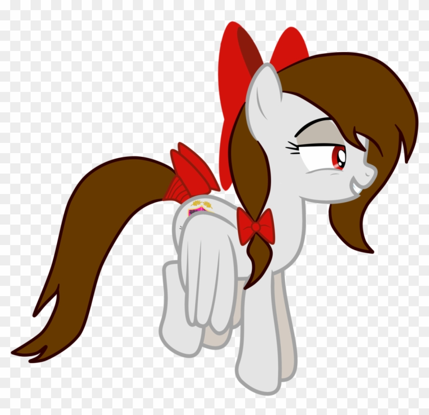 #1299871 - Artist - Rsa - Fim, Blushing, Bow, Floating, - Cartoon Clipart