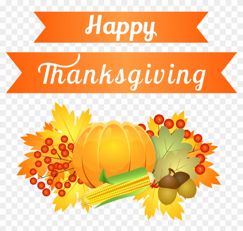 Free Happy Thanksgiving Clip Art Camera - Transparent Background Happy Thanksgiving Clip Art - Png Download #365033